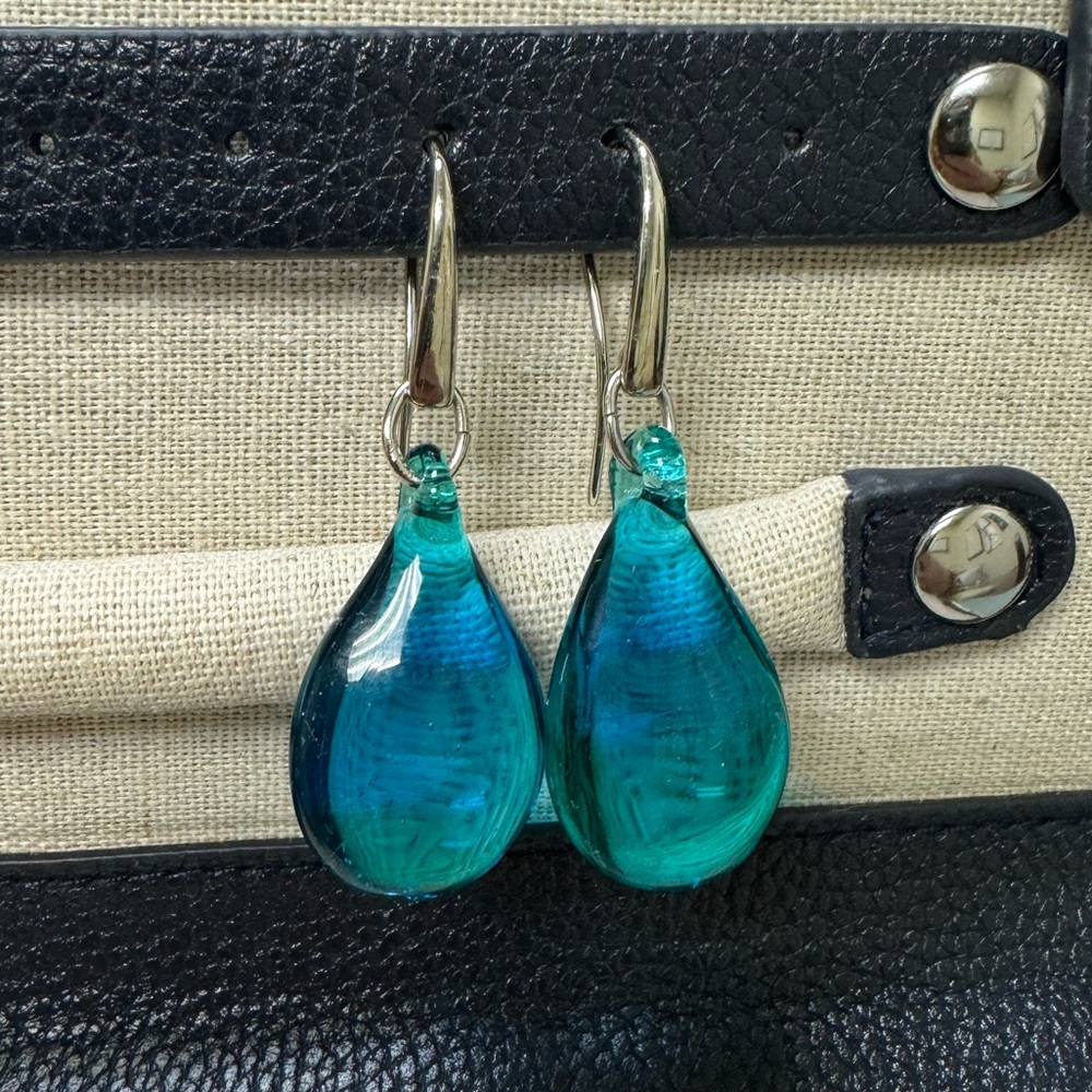 Venetian Hand Blown Glass Earrings